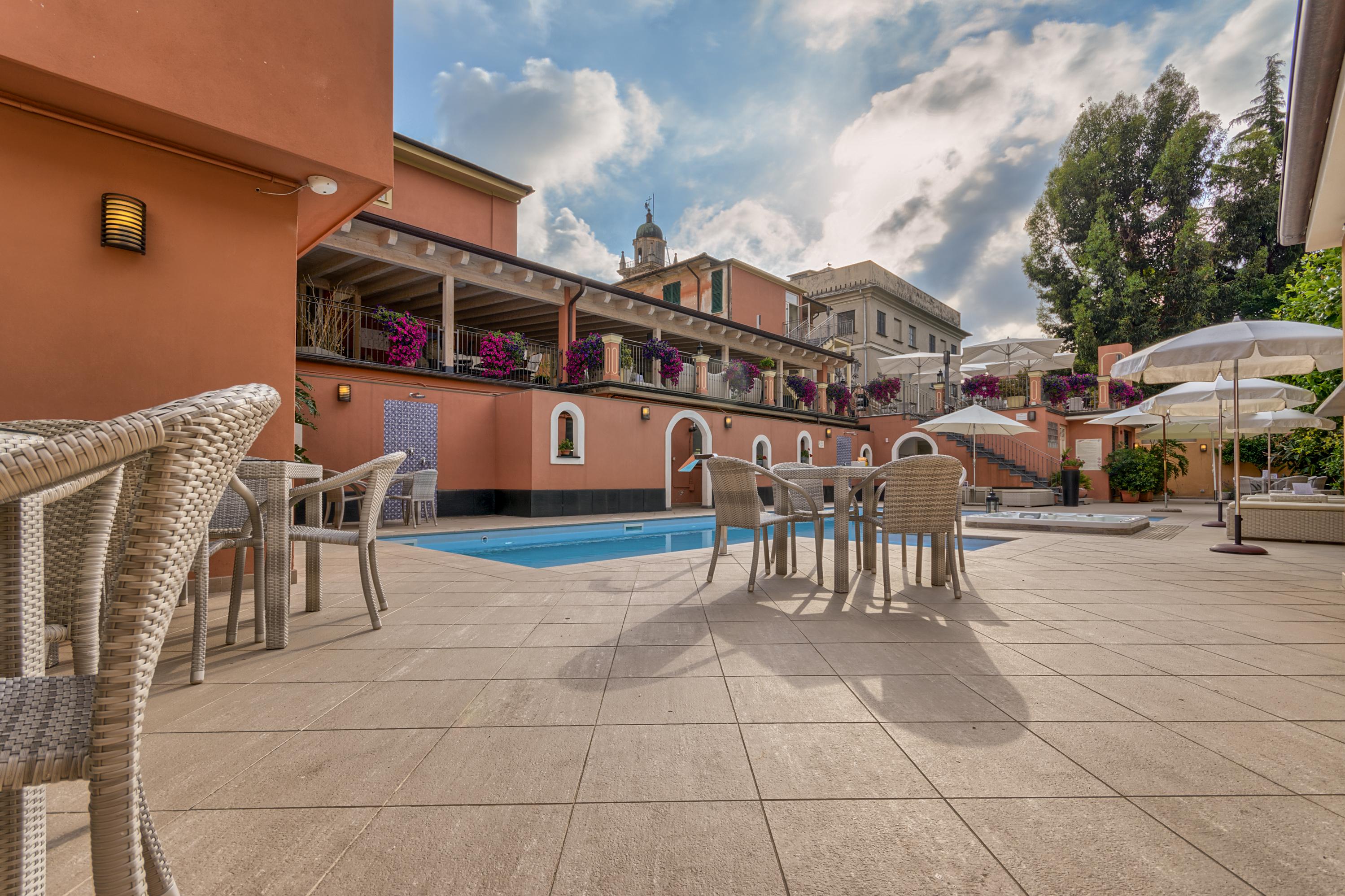 Hotel Monte Rosa Chiavari Exterior foto